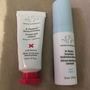 Drunk elephant B-hydra and A-pasioni deluxe sample